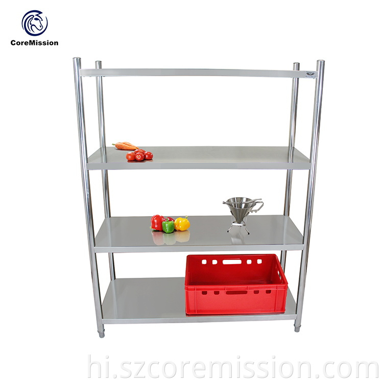 Customized Warehouse Organization Rack Stainless Steel Shelf